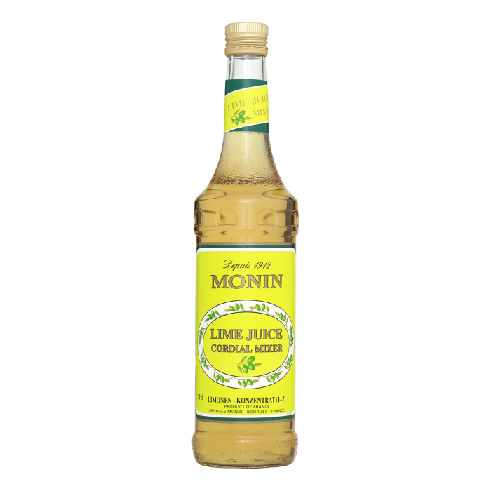 Lime juice cordial